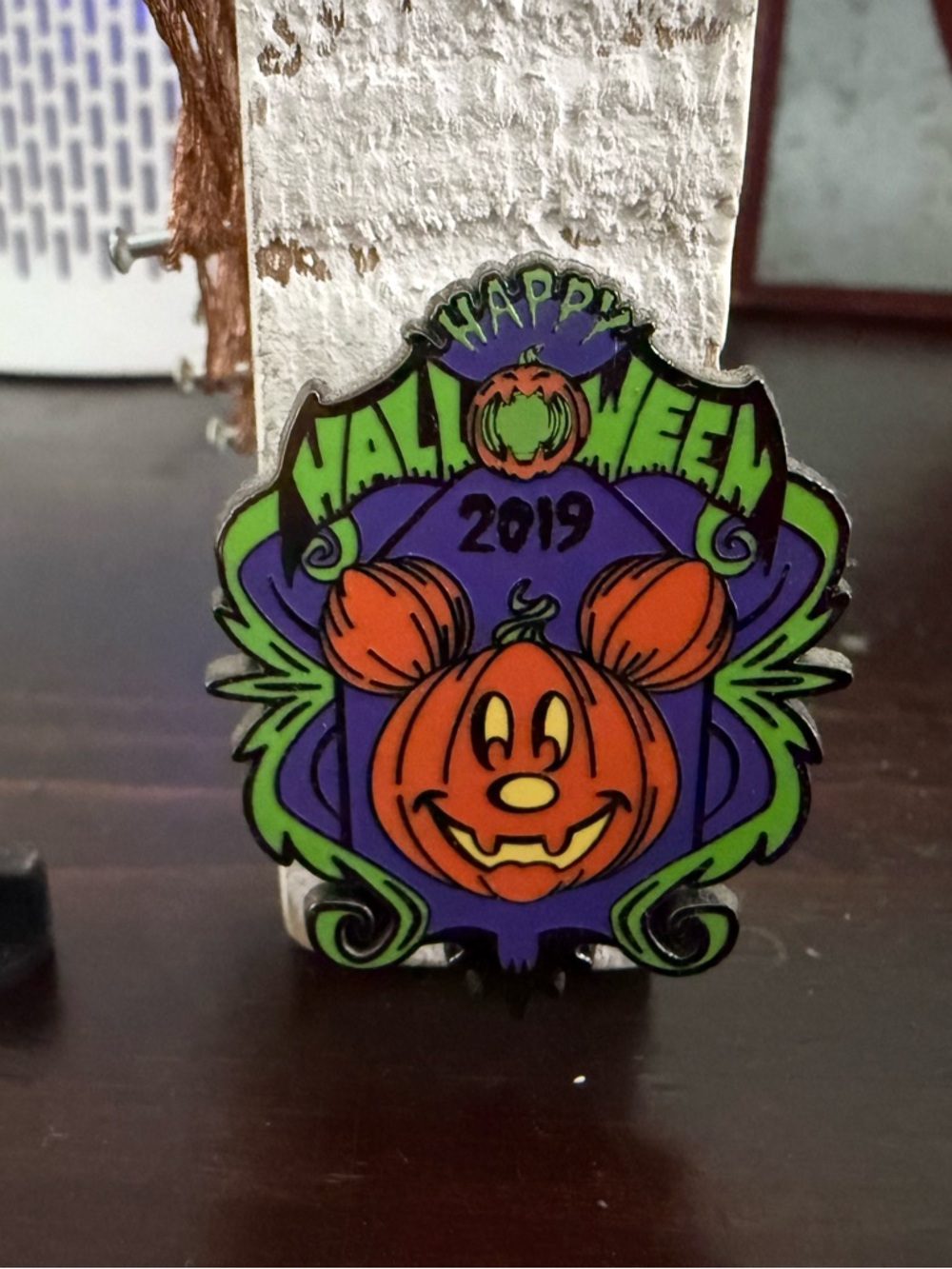 Authentic Disney 2019 Happy Halloween Enamel Pin